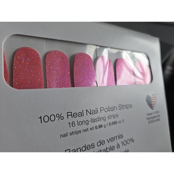 Color Street Other - Color Street Nail Polish Strips, Pink Paradise Glitter, New In Box,